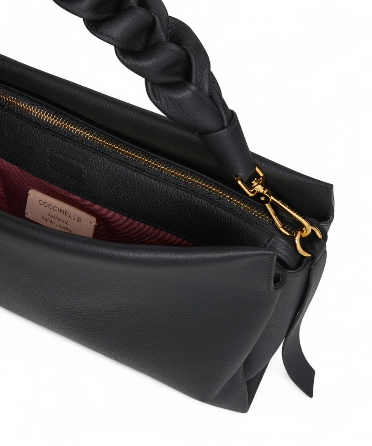 Coccinelle Boheme Medium Borsa a Spalla in Pelle Double