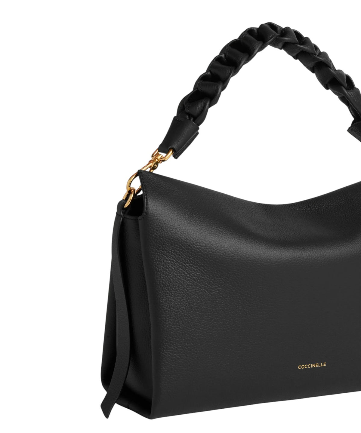 Coccinelle Boheme Medium Double Leather Shoulder Bag