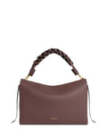 Medium Boheme bag in Double leather with braided handle