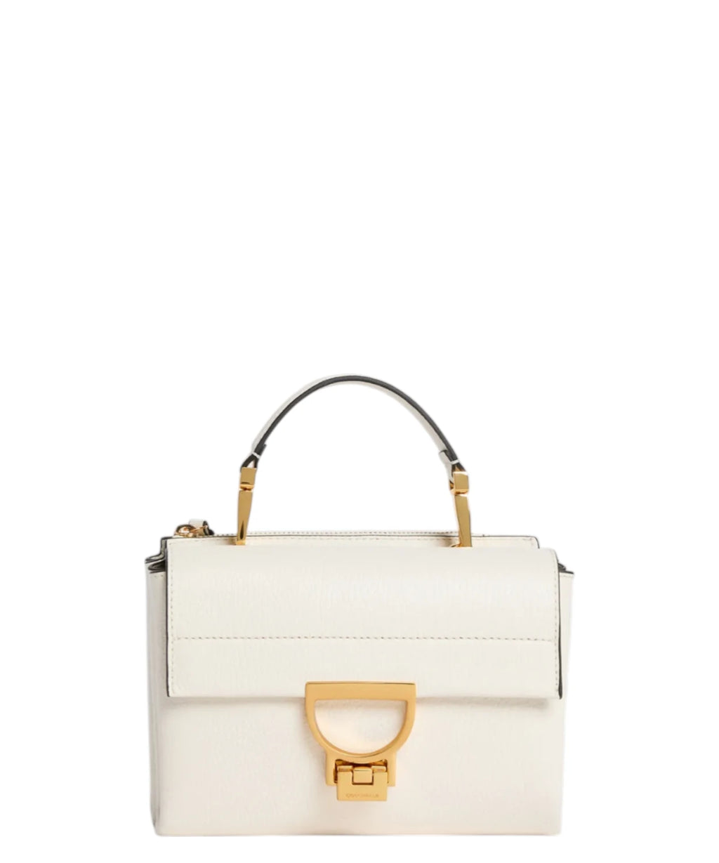 Borsa Coccinelle Arlettis Small van leer met schouderriem