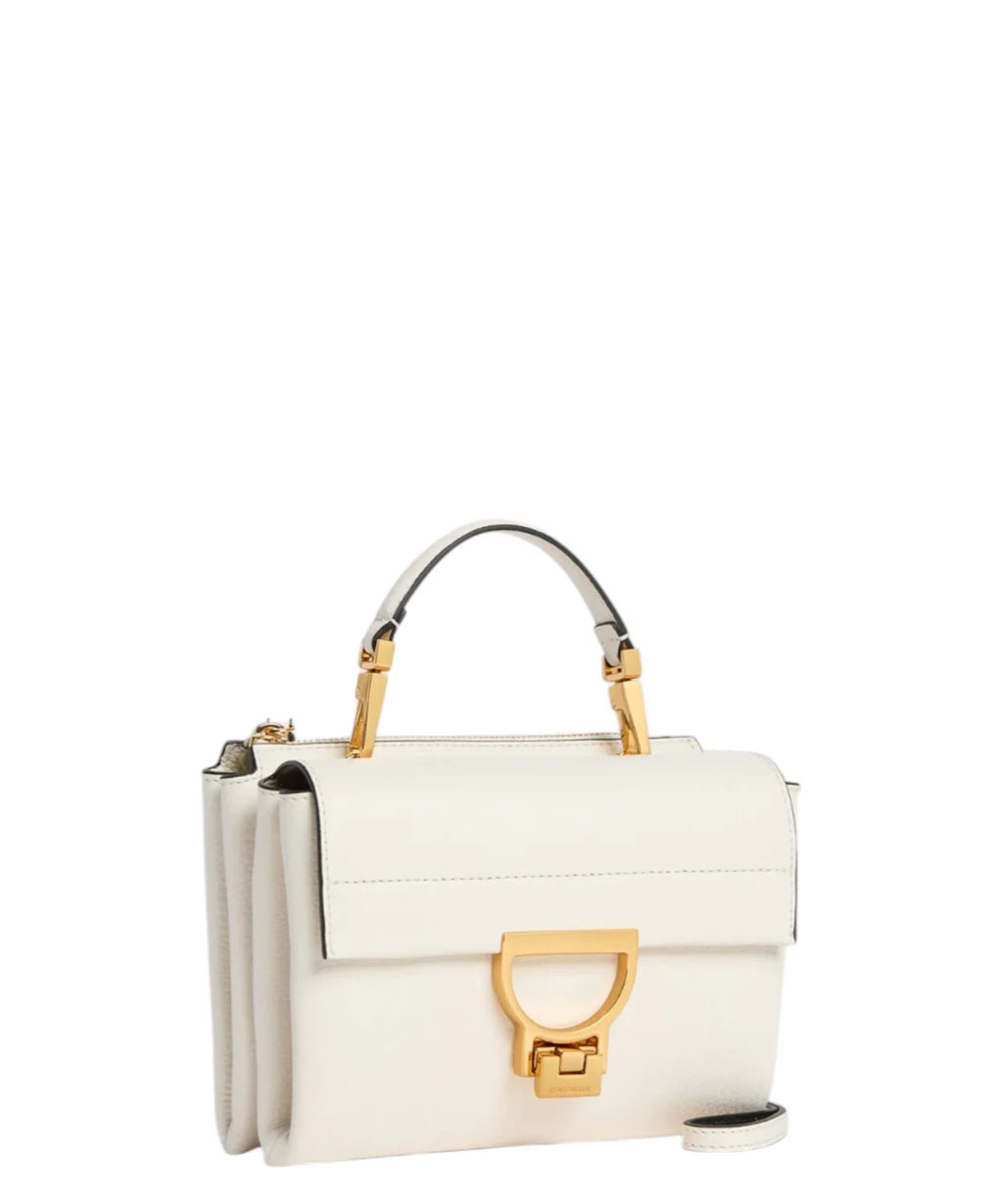 Borsa Coccinelle Arlettis Small van leer met schouderriem