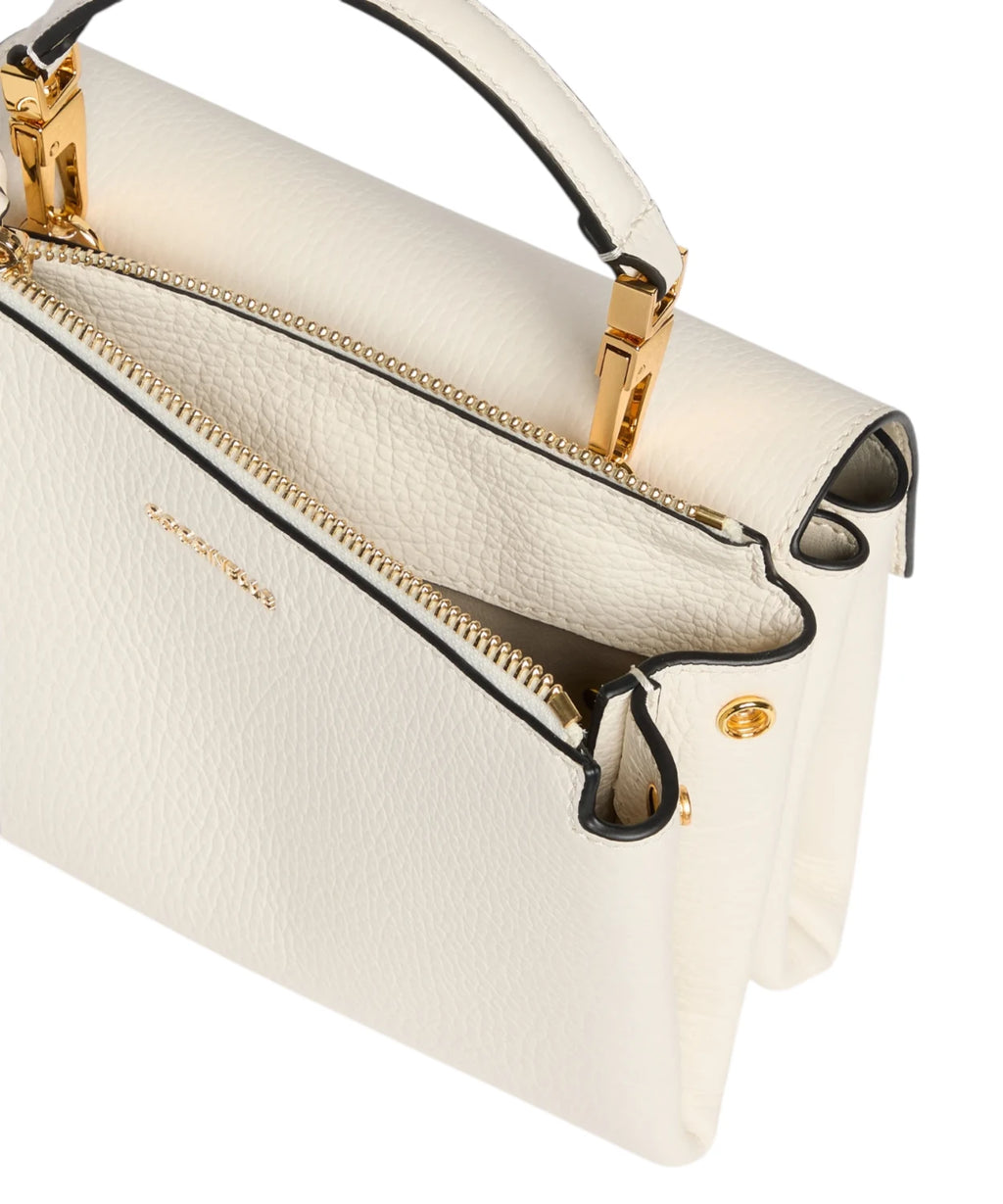 Borsa Coccinelle Arlettis Small van leer met schouderriem
