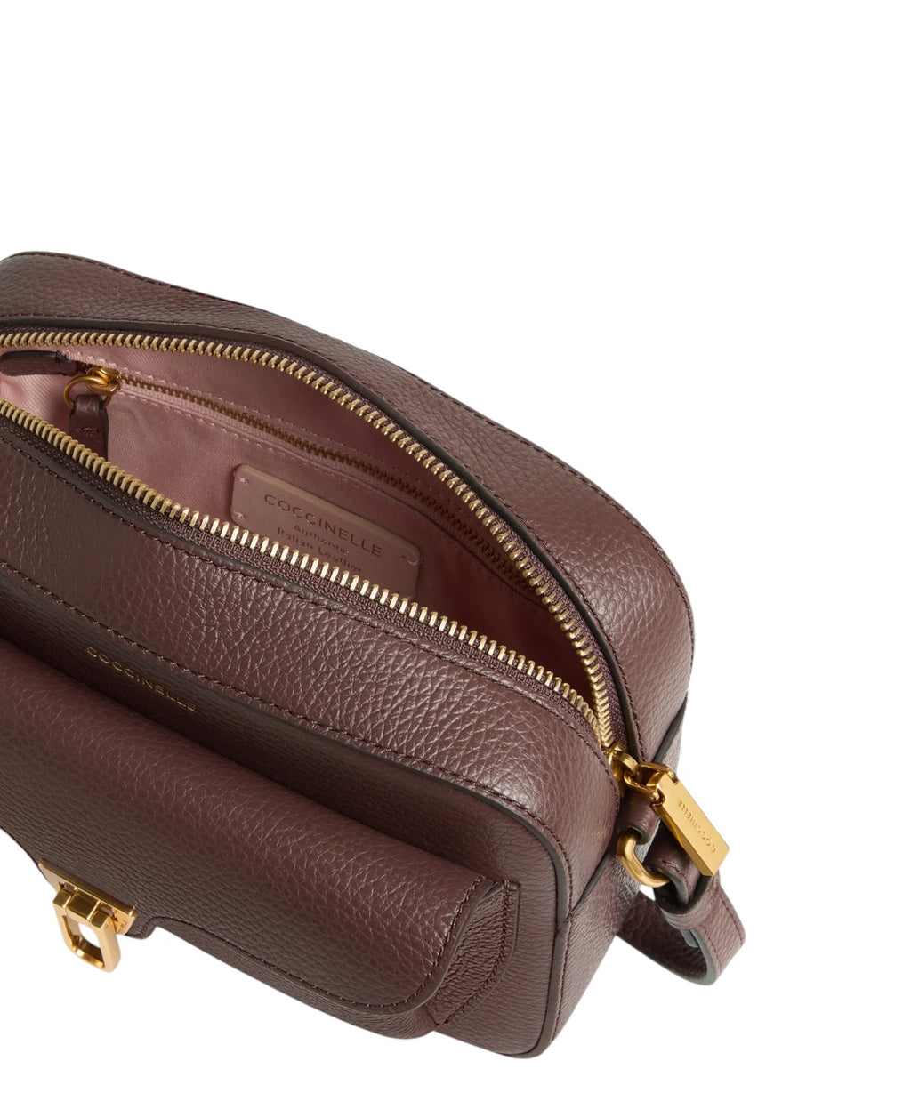 Dámská kožená crossbody kabelka Coccinelle Beat Soft Small