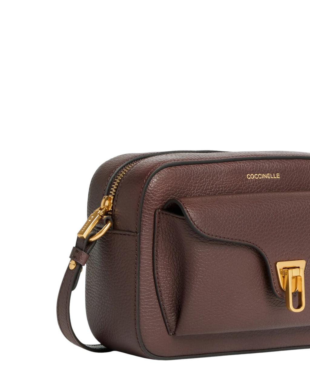 Dámská kožená crossbody kabelka Coccinelle Beat Soft Small