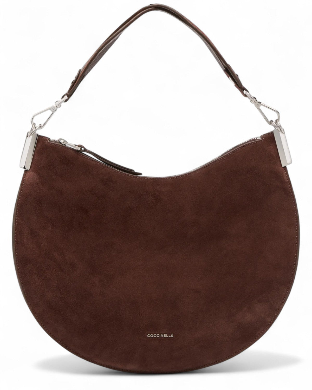 Borsa Sunup Suede Medium Camoscio con Tracolla-Coccinelle-Borse a spalla-Vittorio Citro Boutique