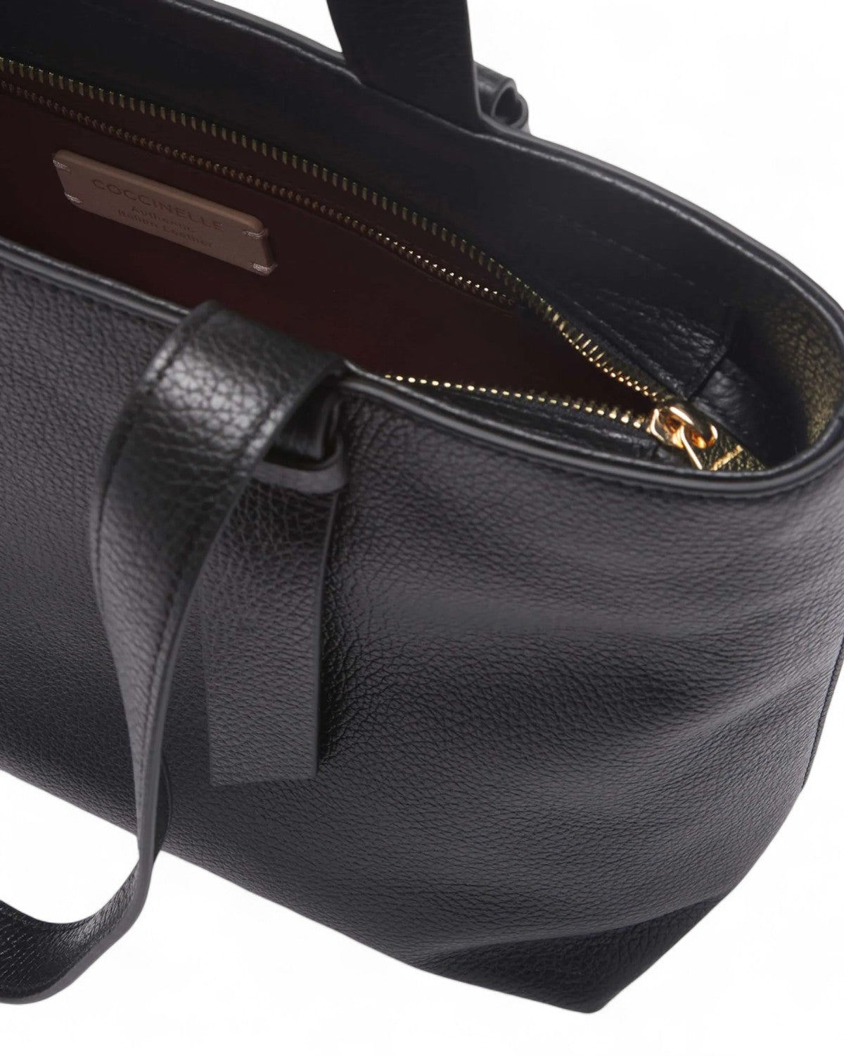 Borsa Malory Medium in Pelle con Grana-Coccinelle-Borse a spalla-Vittorio Citro Boutique