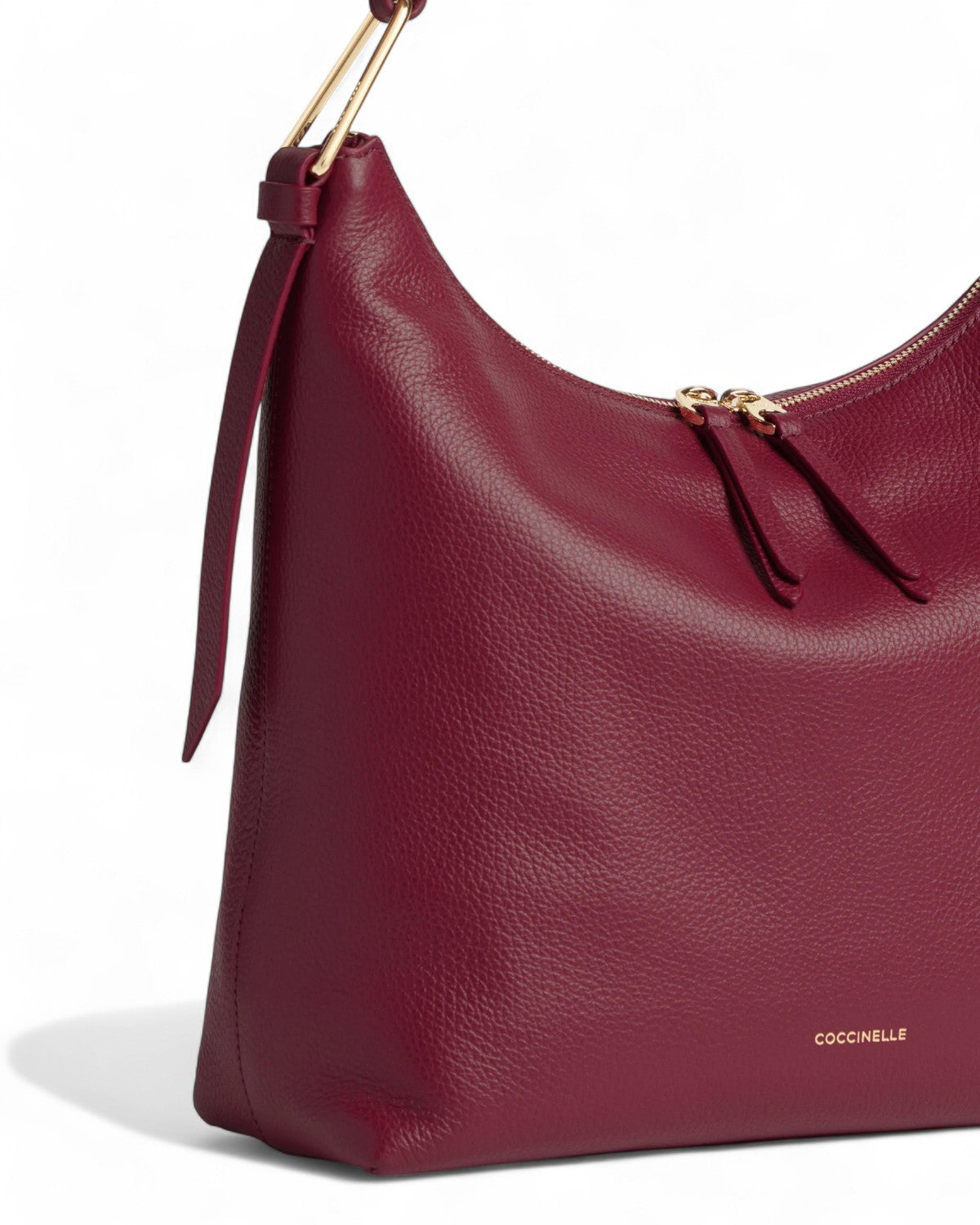 Borsa Malory Small in Pelle con Grana-Coccinelle-Borse a spalla-Vittorio Citro Boutique