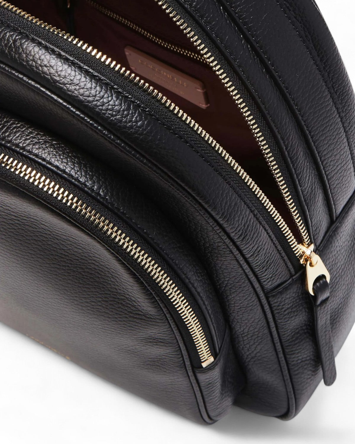 Zaino Malory Medium in Pelle con Grana-Coccinelle-Zaini-Vittorio Citro Boutique