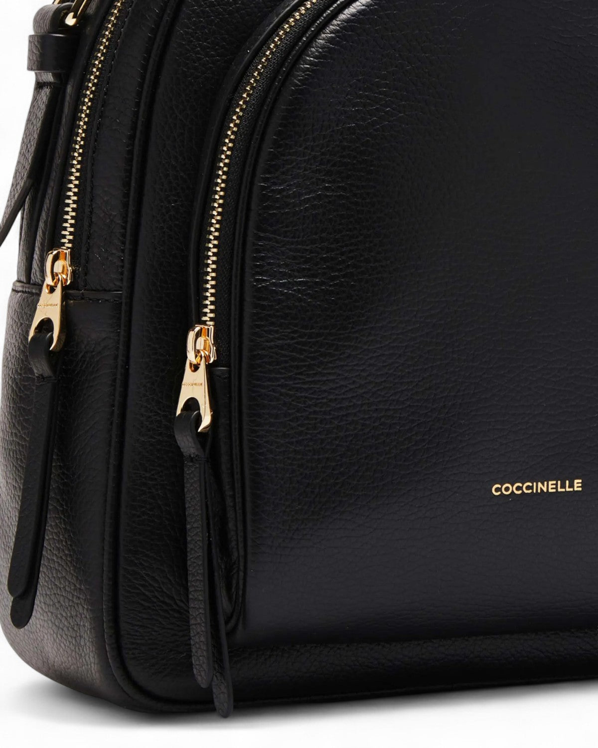 Zaino Malory Medium in Pelle con Grana-Coccinelle-Zaini-Vittorio Citro Boutique