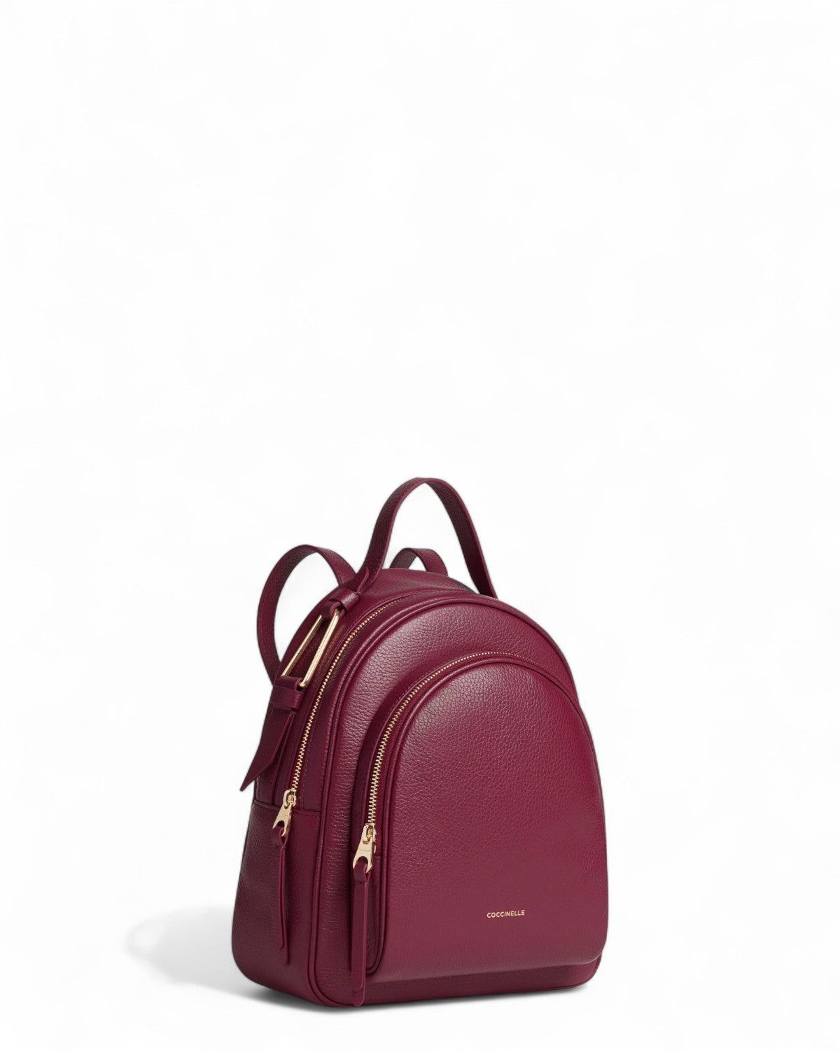 Zaino Malory Medium in Pelle con Grana-Coccinelle-Zaini-Vittorio Citro Boutique