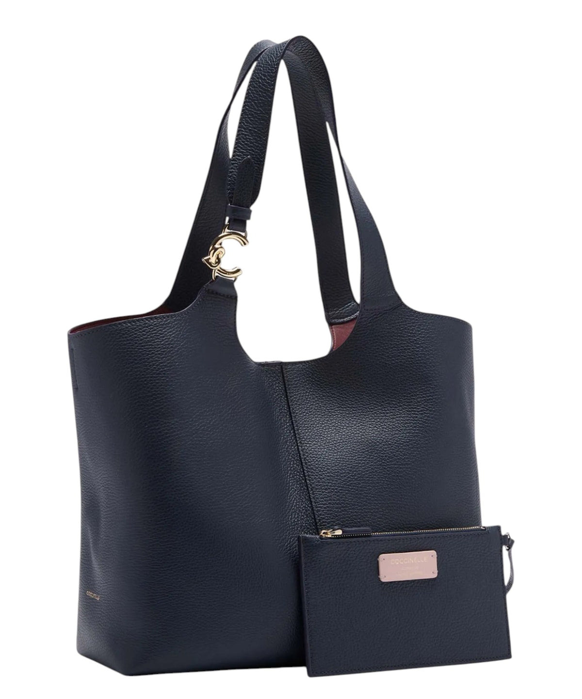 Coccinelle C-Easy Large aus genarbtem Leder