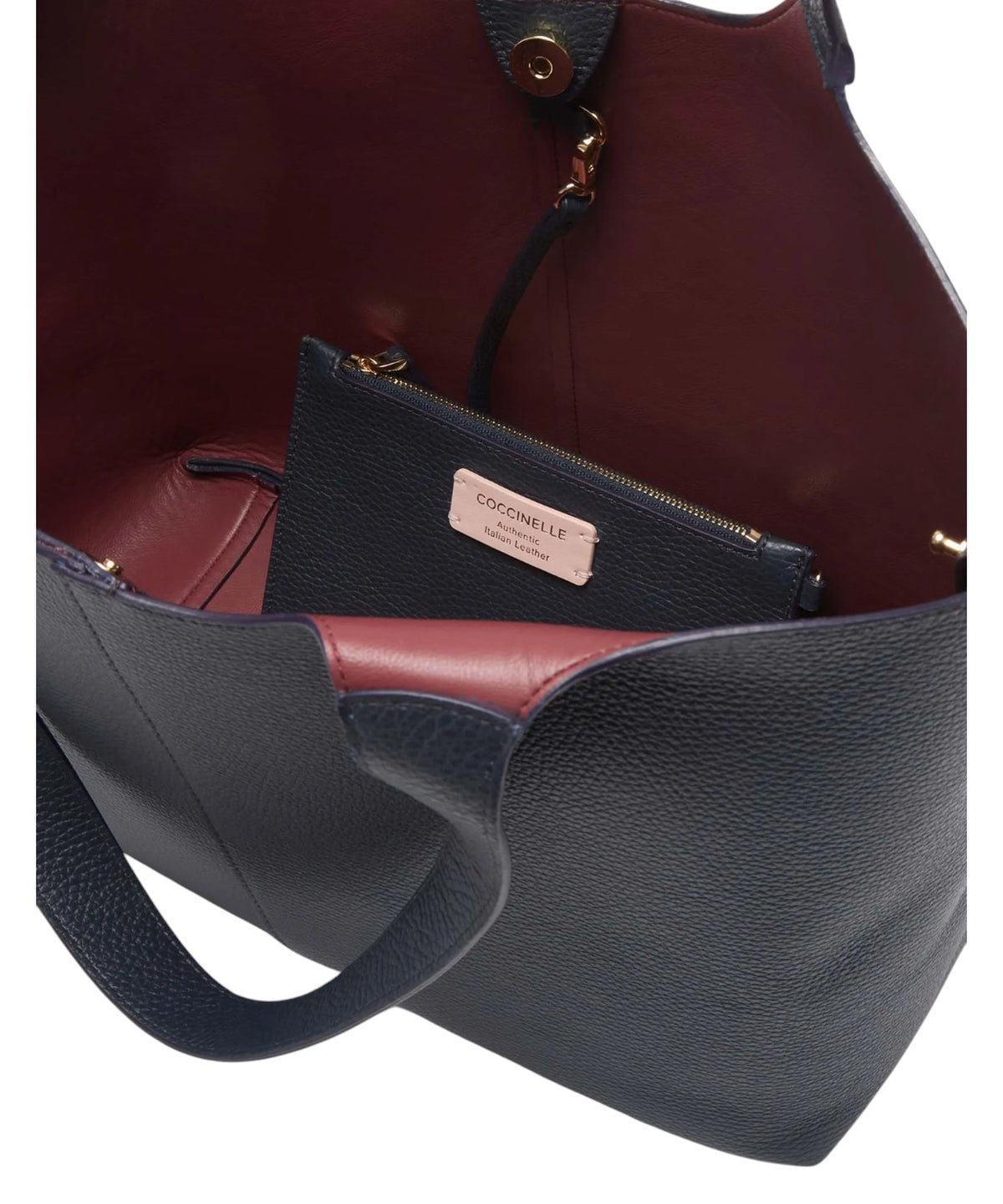 Coccinelle C-Easy Large aus genarbtem Leder