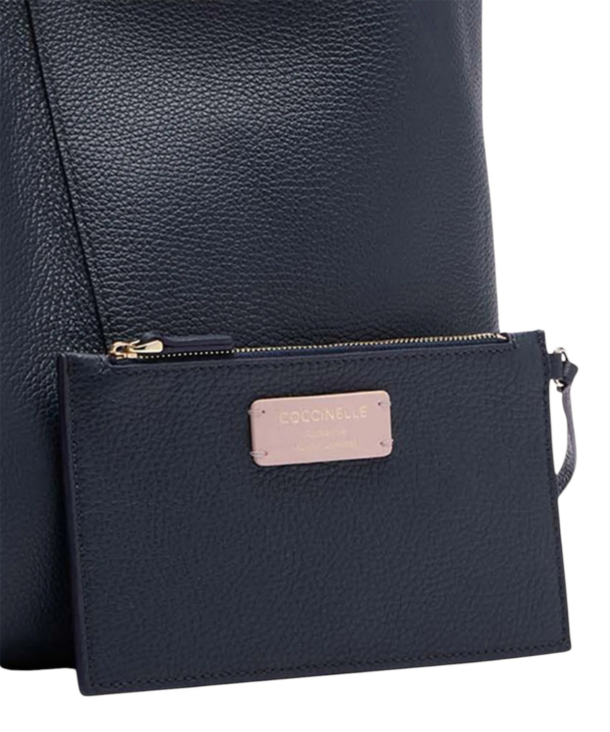 Coccinelle C-Easy Large aus genarbtem Leder