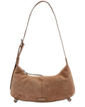 Coccinelle Abigail Suede Bimaterial Small-Coccinelle-Borse a spalla-Vittorio Citro Boutique
