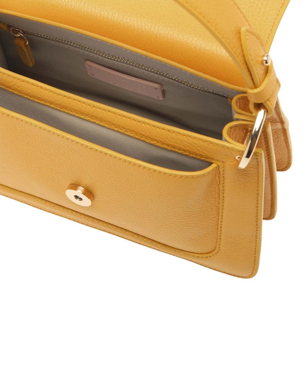 Borsa C-Me Small in Pelle con Logo Coccinelle-Coccinelle-Borse a mano-Vittorio Citro Boutique