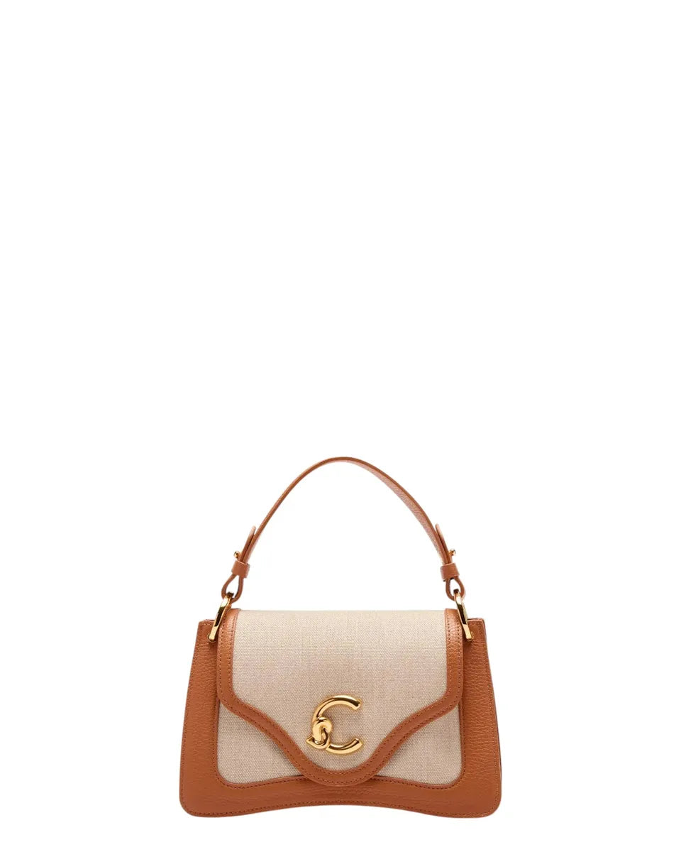 Coccinelle C-Me Canvas Small-Coccinelle-Borse a mano-Vittorio Citro Boutique