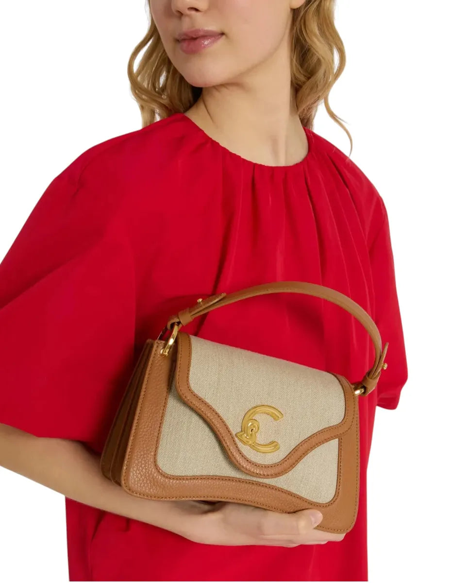 Coccinelle C-Me Canvas Small-Coccinelle-Borse a mano-Vittorio Citro Boutique