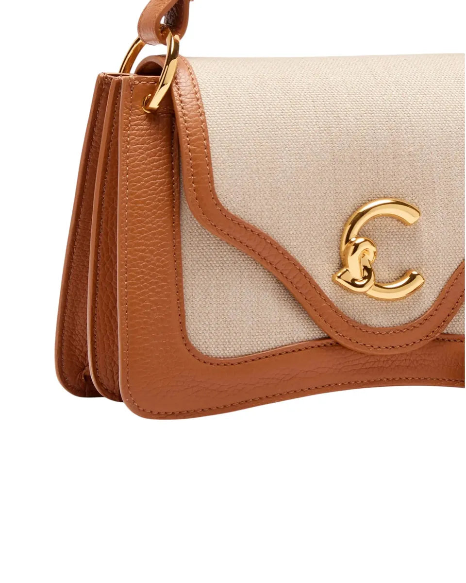 Coccinelle C-Me Canvas Small-Coccinelle-Borse a mano-Vittorio Citro Boutique