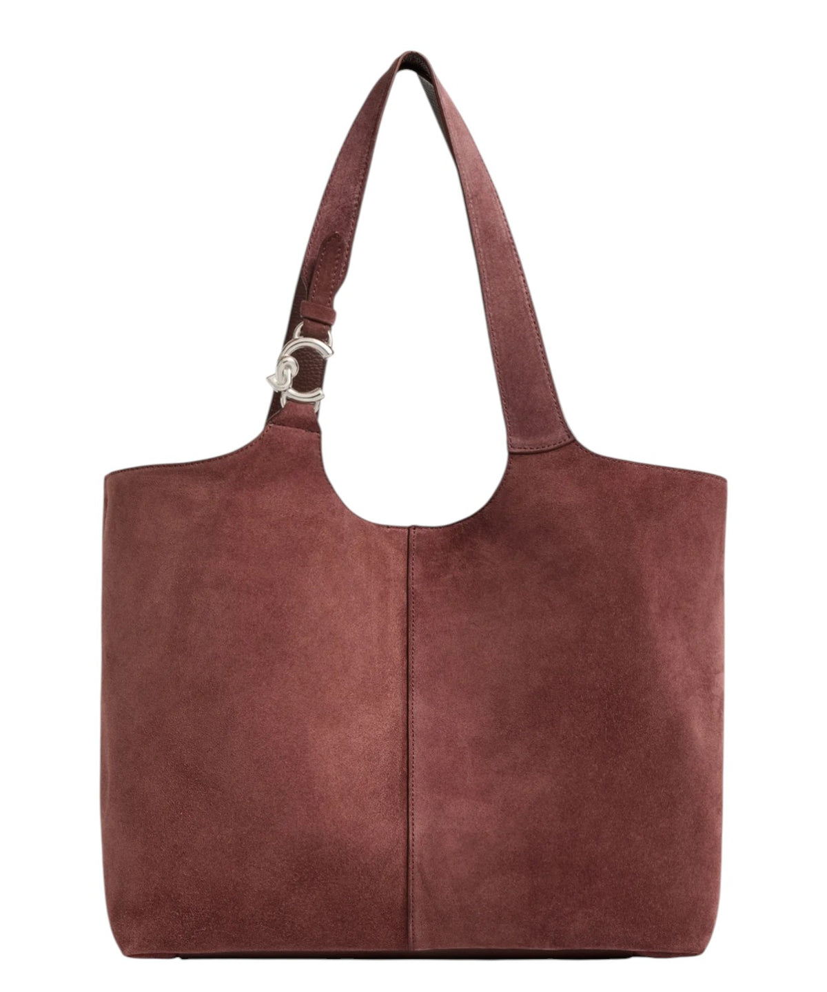 Coccinelle C-Easy Large ze semiše a zrnité kůže