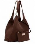 Borsa C-Easy Large Suede con Pochette-Coccinelle-Borse a spalla-Vittorio Citro Boutique