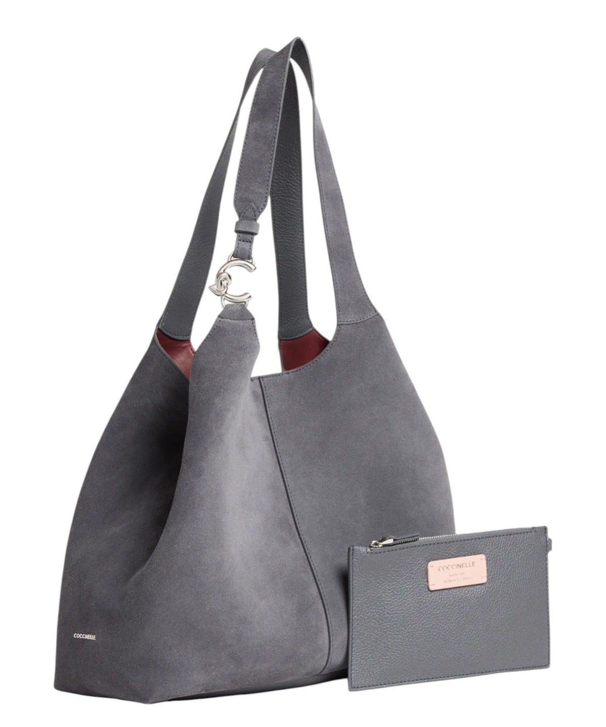 Borsa C-Easy Large Suede con Pochette