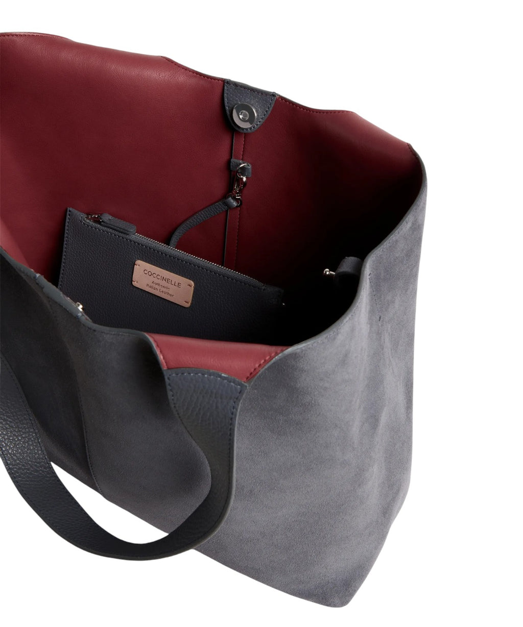 Borsa C-Easy Large Suede con Pochette
