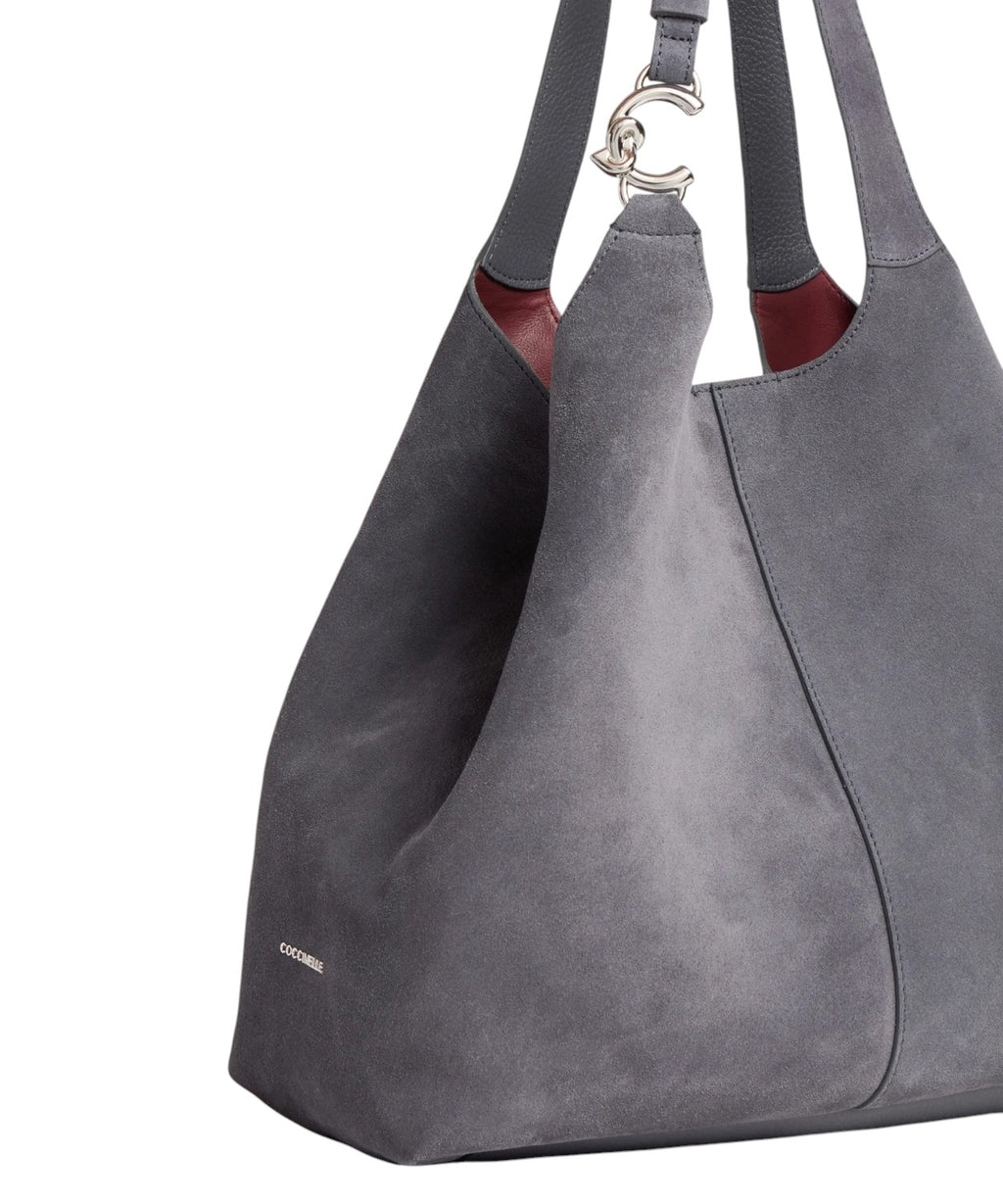 Borsa C-Easy Large Suede con Pochette