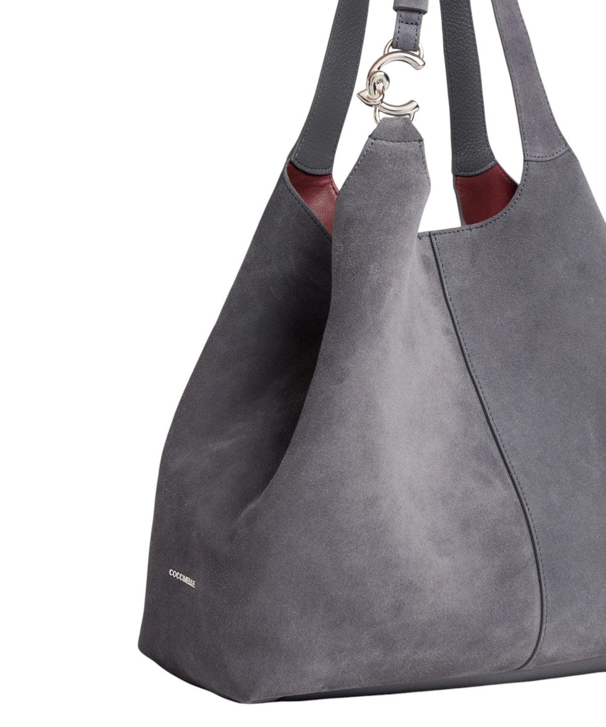 Borsa C-Easy Large Suede con Pochette