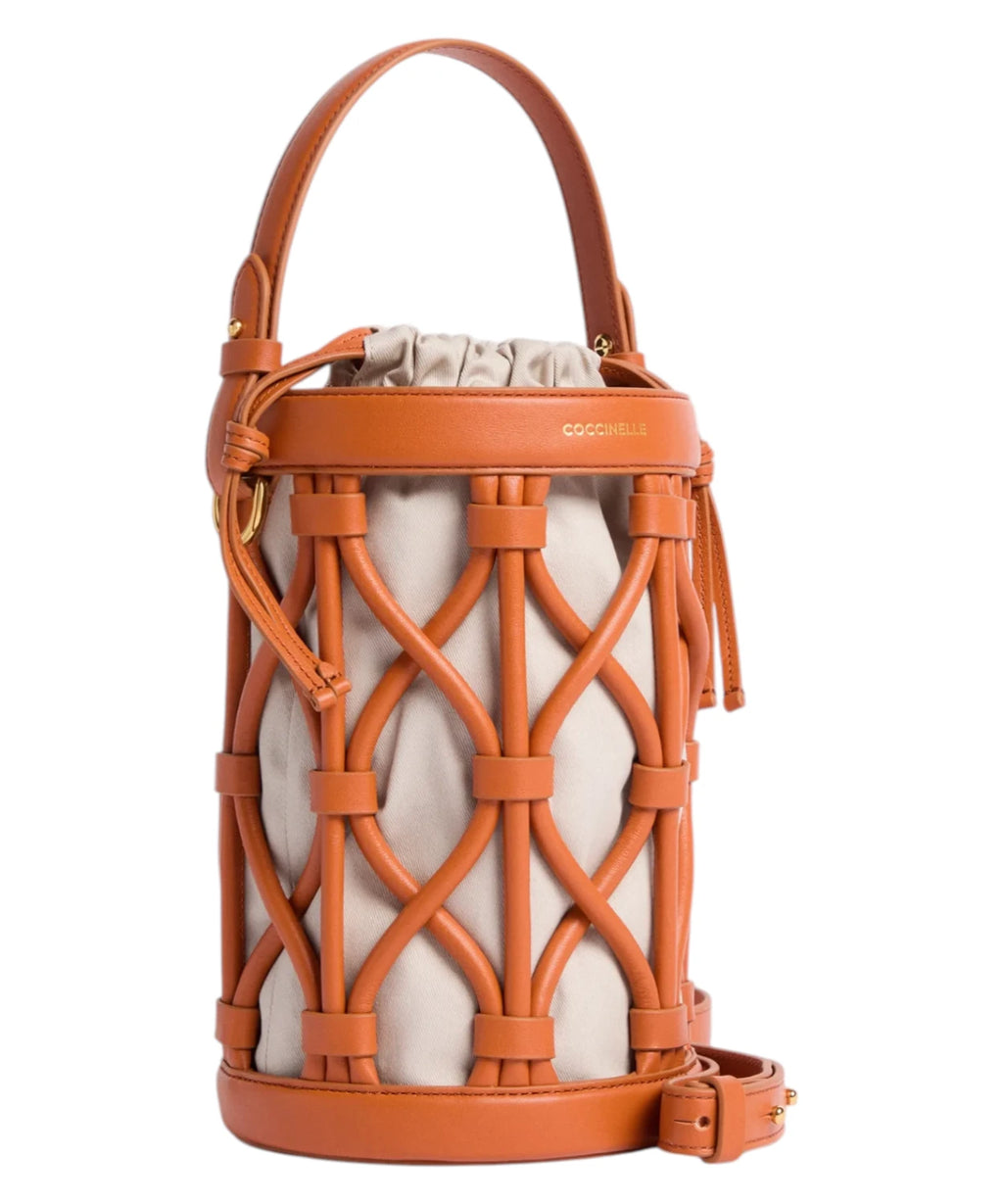 Coccinelle Koi Small Leather Shoulder Bag
