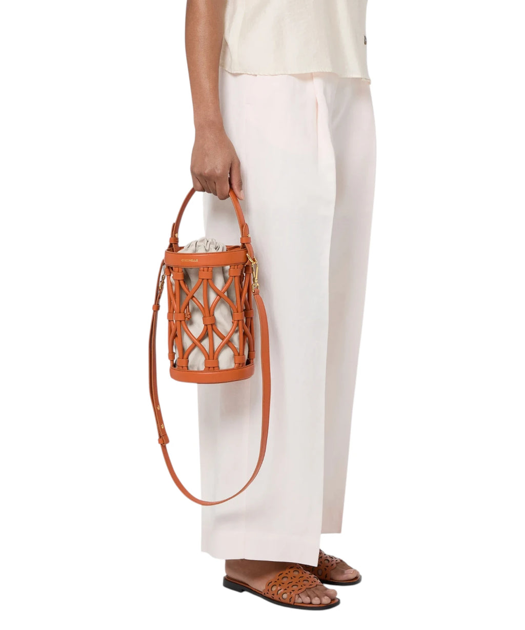Coccinelle Koi Small Leather Shoulder Bag
