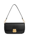 Coccinelle C-Me Lock Medium Leather Shoulder Bag
