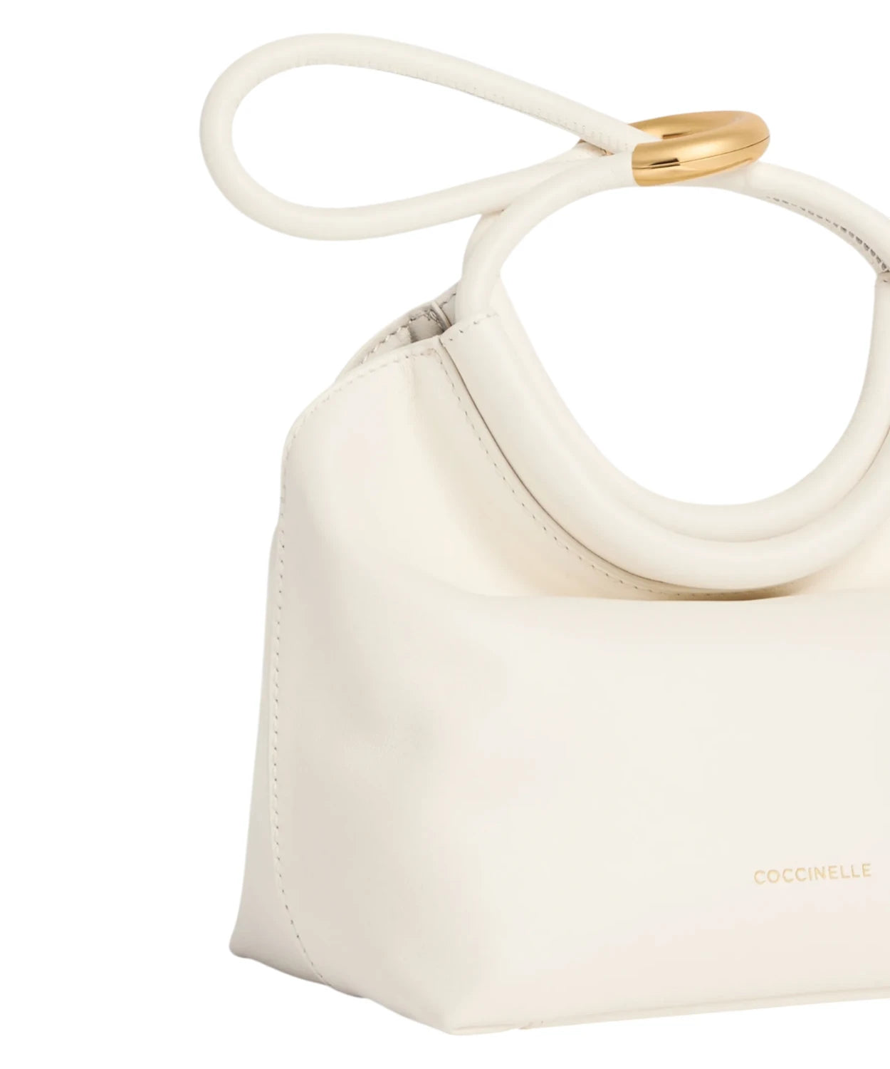 Coccinelle Finn Pouch Small in Pelle Liscia con Chiusura Magnetica