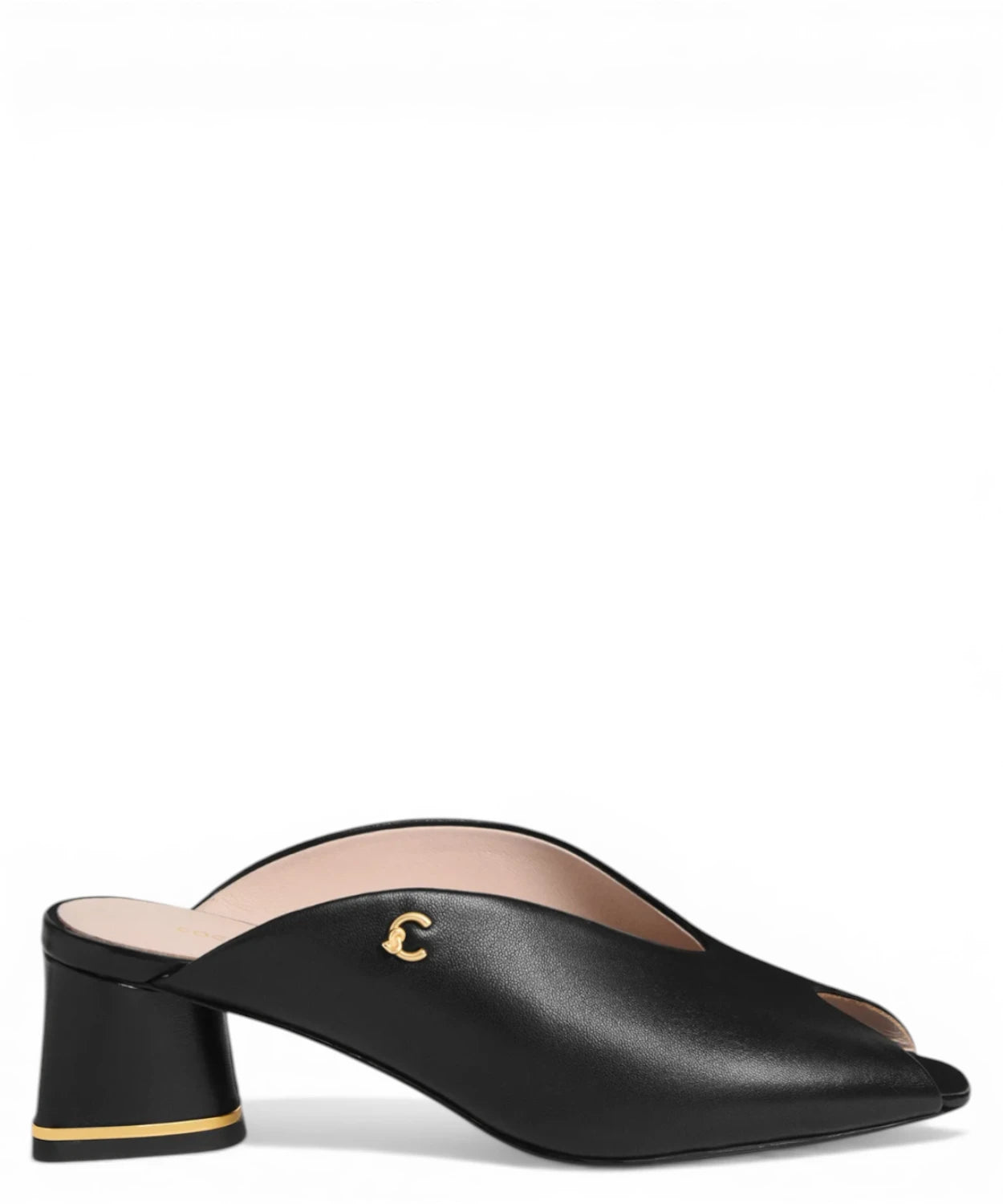 Sandali Coccinelle C-Everyday in Pelle Liscia con Tacco Chunky