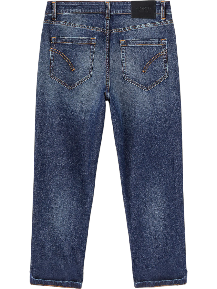 Jeans cropped Koons bottoni gioiello-Dondup-Jeans-Vittorio Citro Boutique