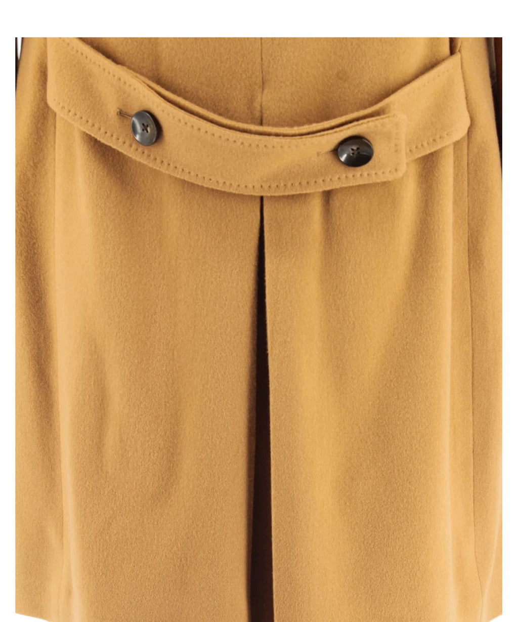 Cappotto Uomo GiCapri Doppiopetto con Tasche a Toppa-GI CAPRI-Cappotti-Vittorio Citro Boutique