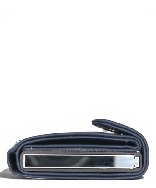VittorioCitro Men's Wallet Blue Leather RFID