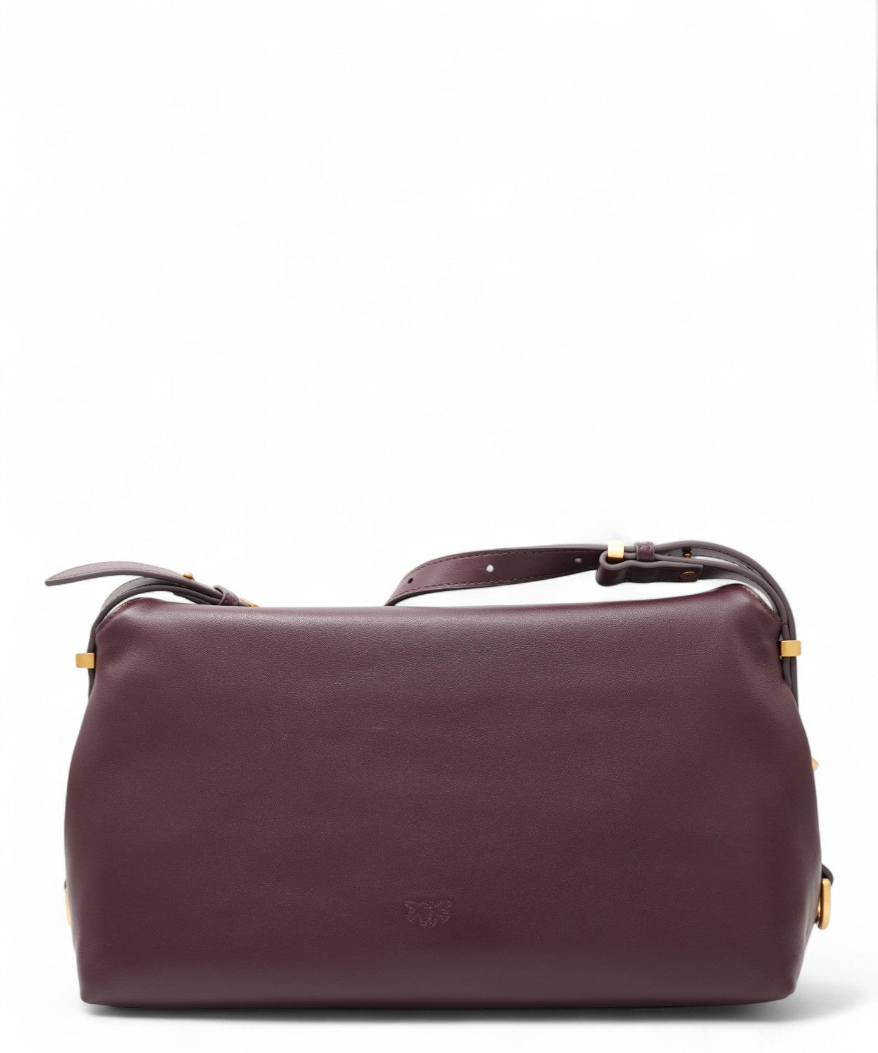 Borsa Saddle Baguette media in pelle-Pinko-Borse a spalla-Vittorio Citro Boutique