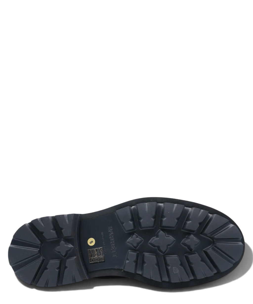 Stringata Uomo Barrett con Pelle Polished Ebano