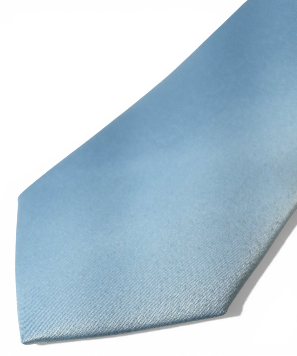 Corbata Clásica Lisa Azul Claro