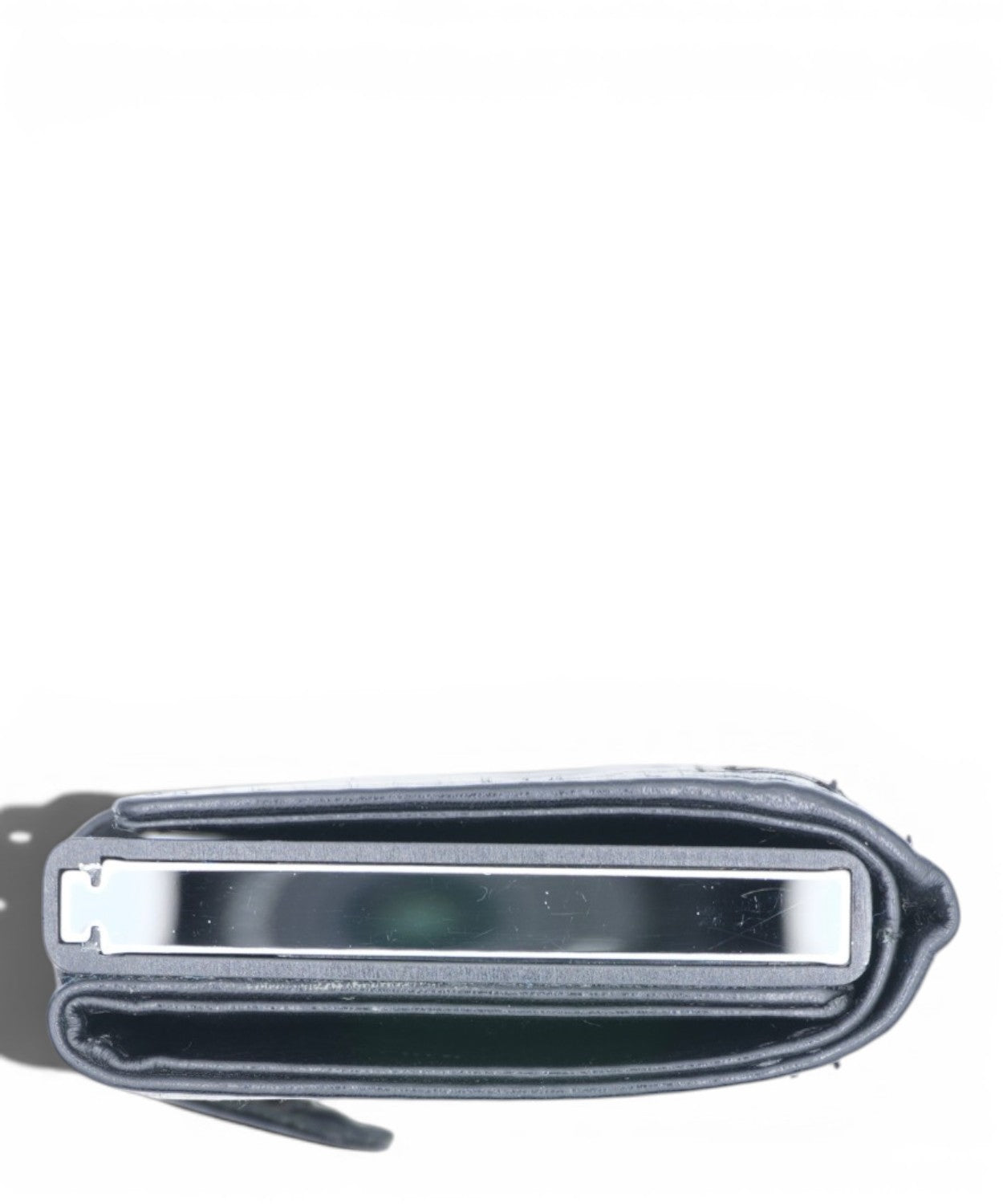Portafoglio Uomo Pelle RFID Compatto con Zip e Slide