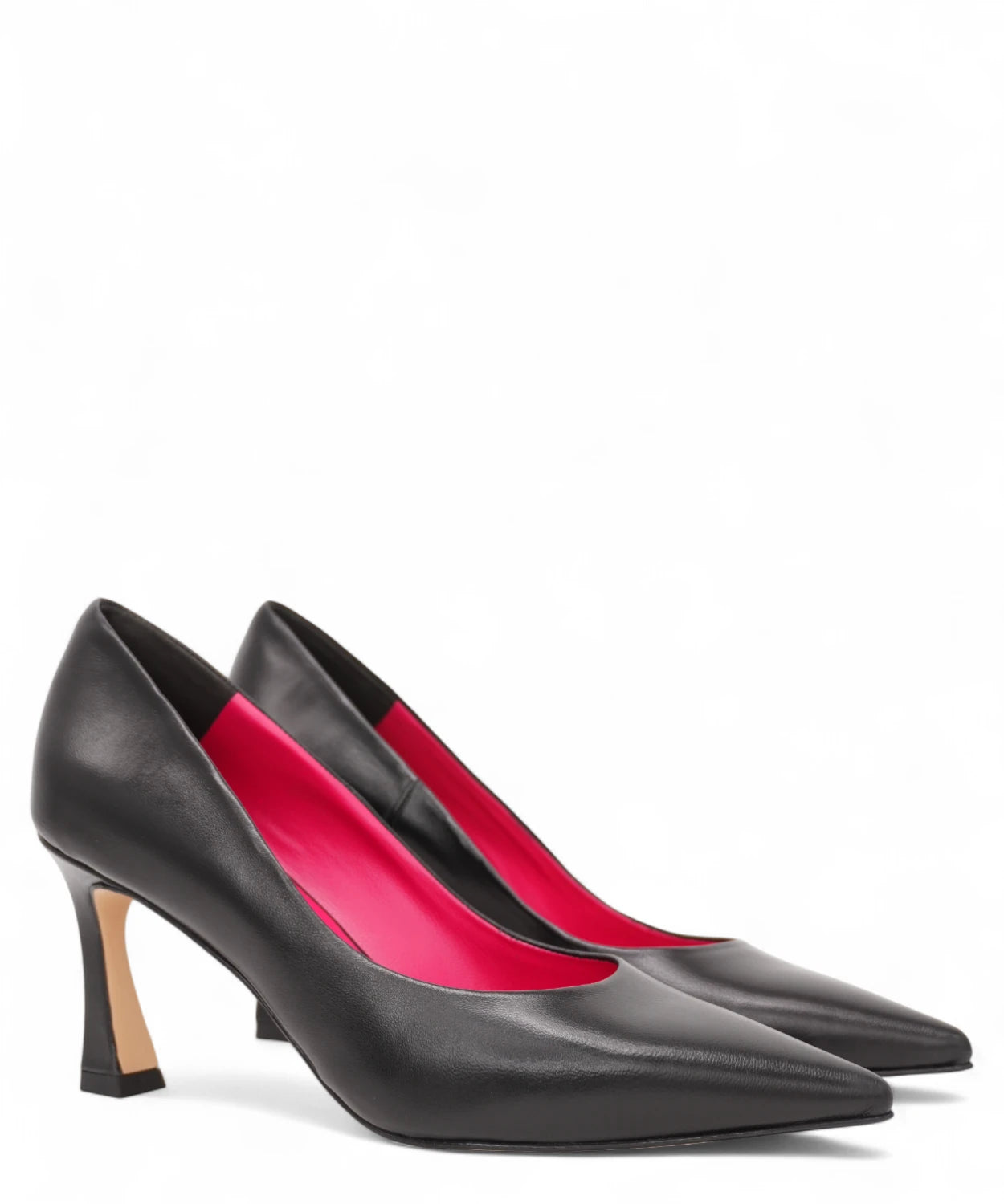 Décolleté Nero in Pelle-Vittoriocitro-Décolleté-Vittorio Citro Boutique