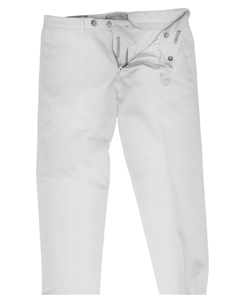 Pantalone Capri in Cotone Stretch - Colore Panna-Michael Coal-Pantaloni-Vittorio Citro Boutique