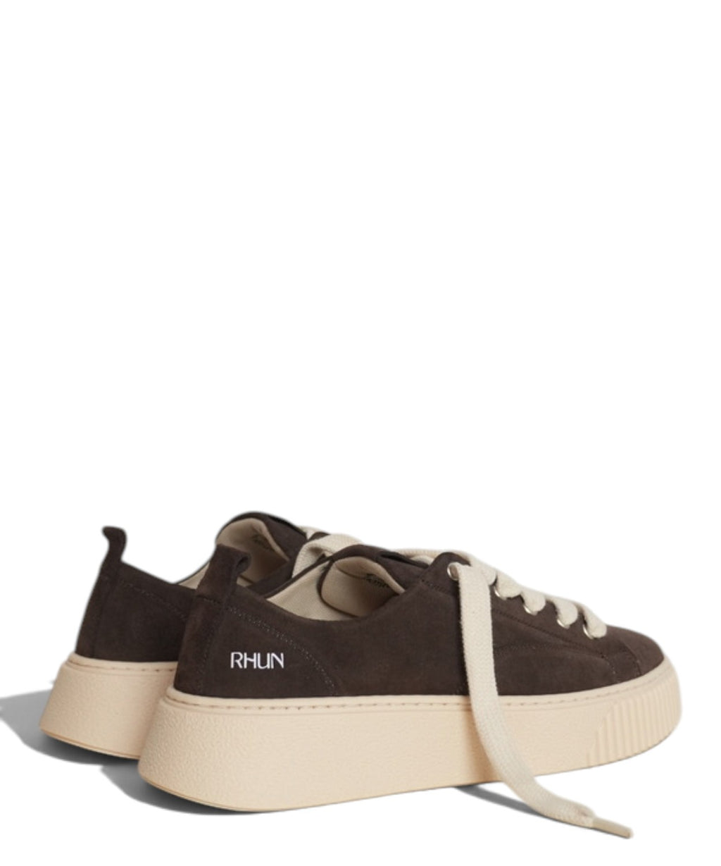 Rhun Sneakers 2006 i ruskind med platformsål