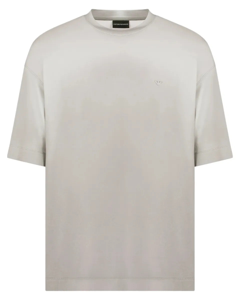 T-shirt Over Fit Sfumata in Jersey Misto Lyocell-Emporio Armani-T-shirt-Vittorio Citro Boutique