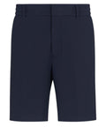 Bermuda in Nylon Stretch Effetto Canneté-Emporio Armani-Pantaloni-Vittorio Citro Boutique