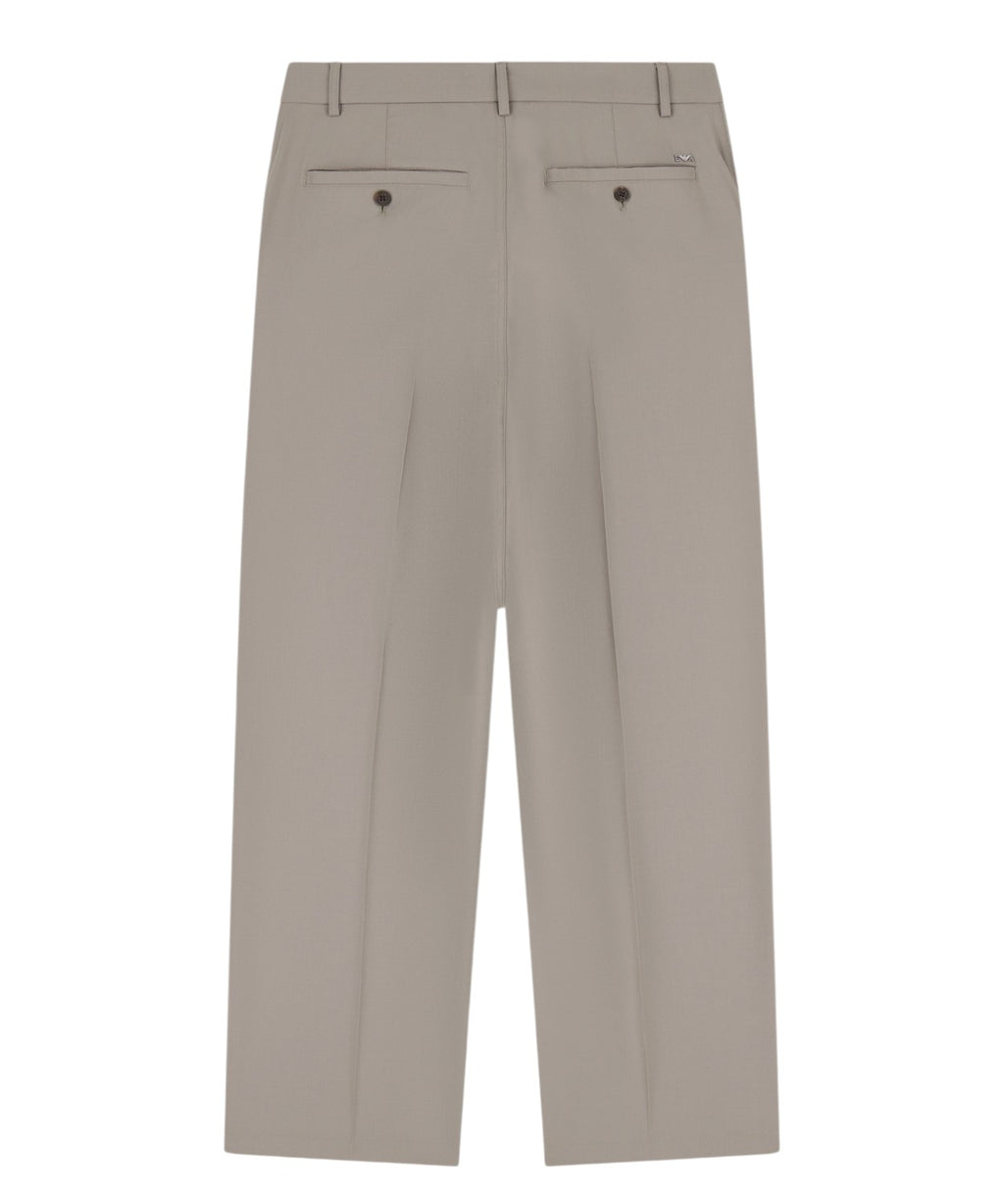 Pantaloni Uomo Fresco Lana Vergine Eleganti