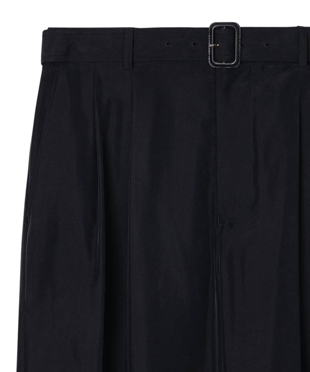 Pantaloni Uomo in Seta Habutai con Pince