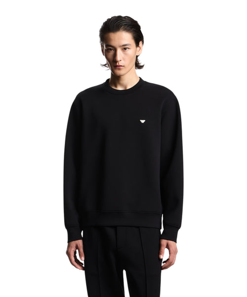 Felpa Emporio Armani Uomo Girocollo in Stretch