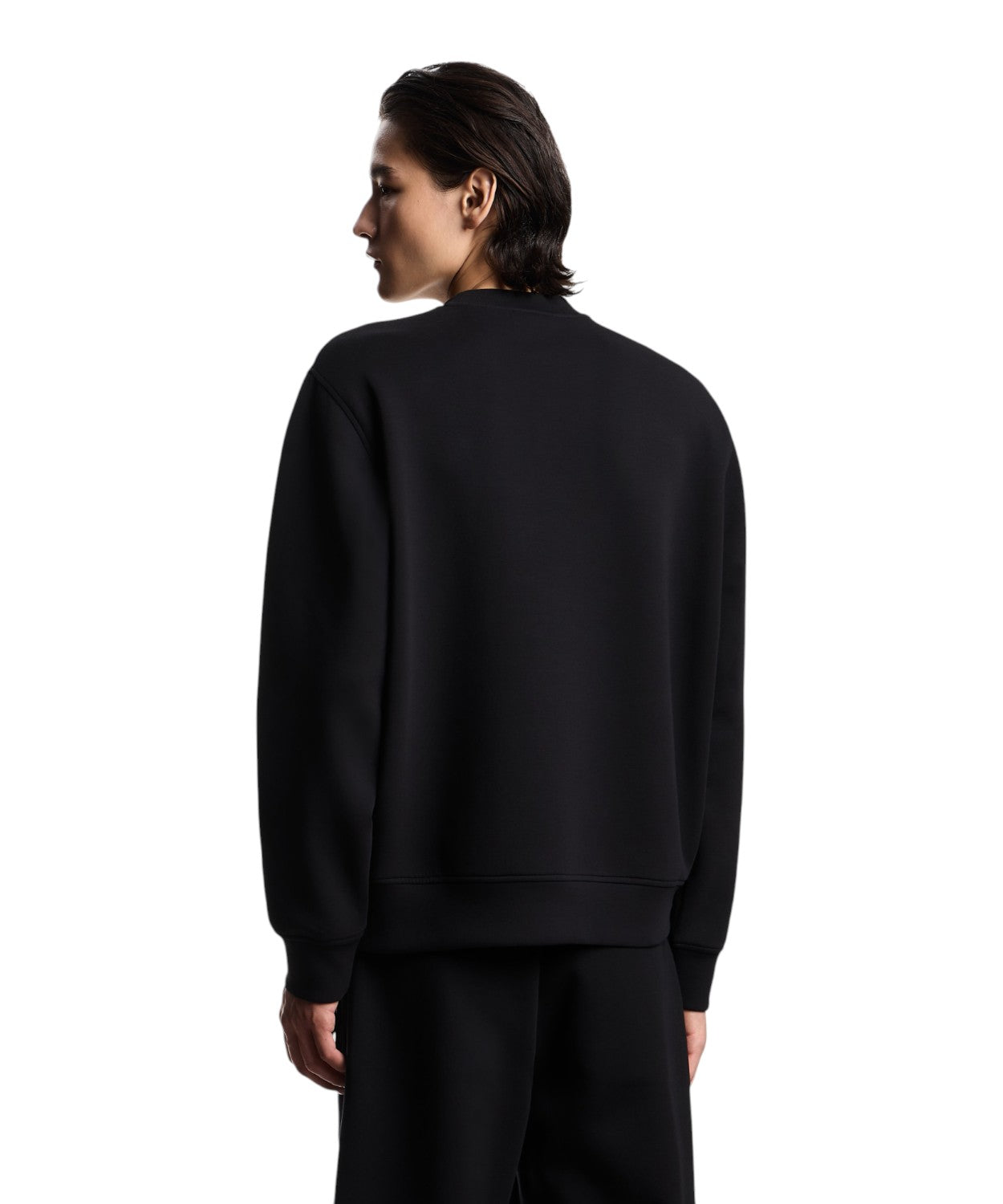 Felpa Emporio Armani Uomo Girocollo in Stretch