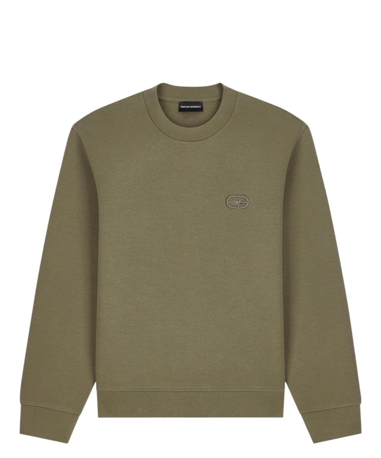 Felpa Armani Uomo Essentials in Jersey Stretch